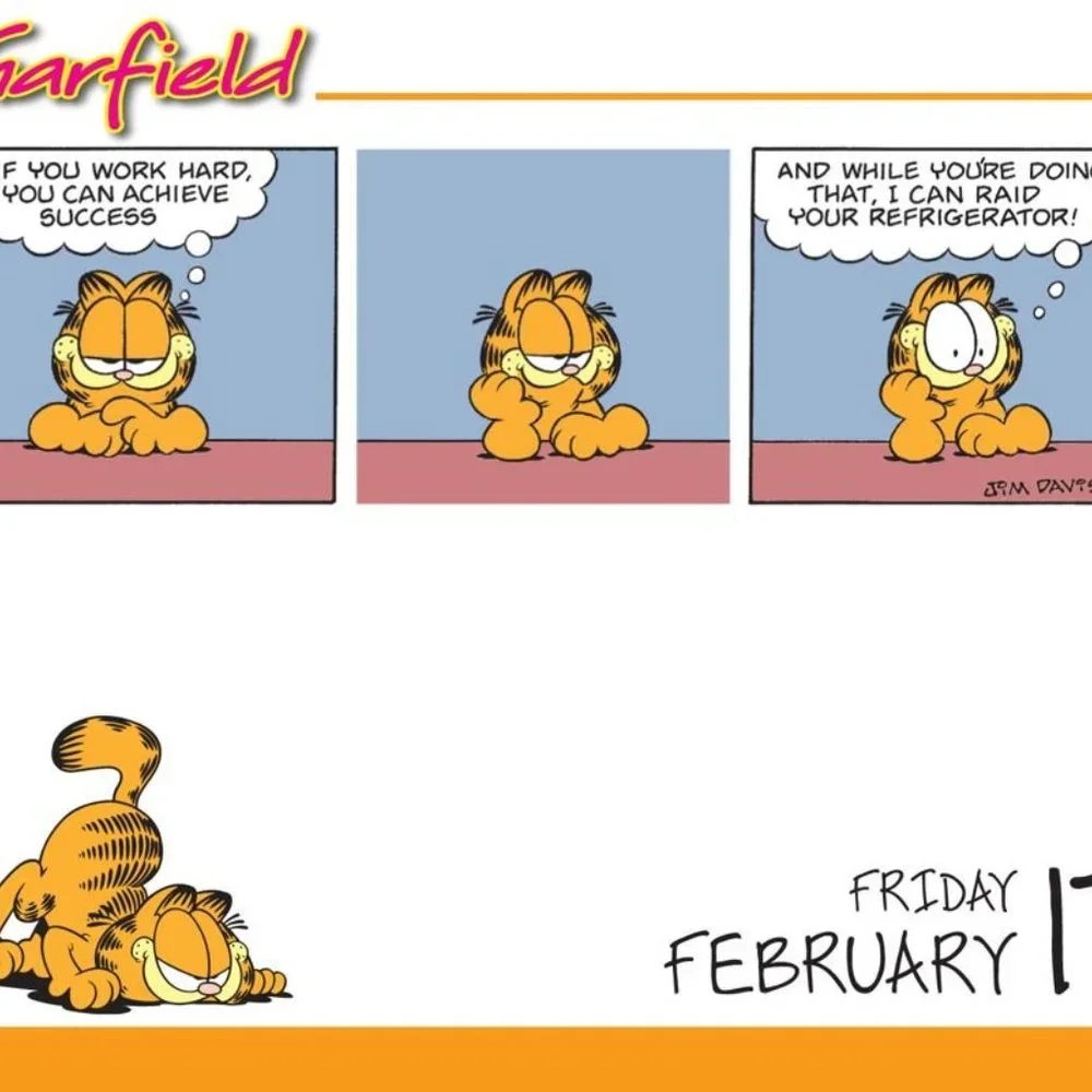 Garfield: 2012 Day-to-Day Calendar Comic Strip with daily extra bonus content